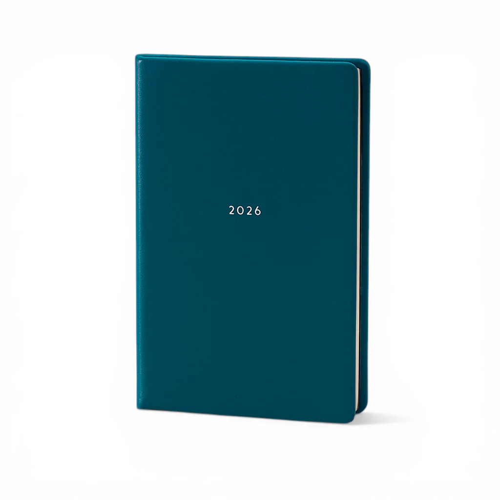 8-Days-a-Week Calendar M 2026 Petrol Green