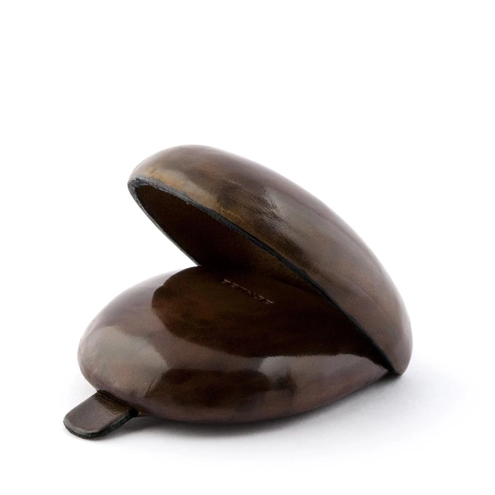 Leder Geldbörse Horseshoe Rot