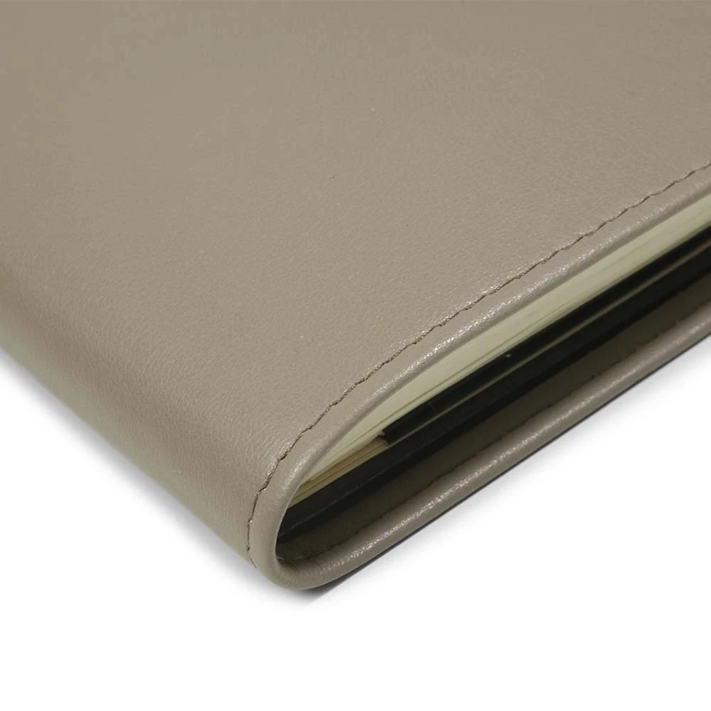 Buchhülle A5 für Leuchtturm1917 Leder Taupe
