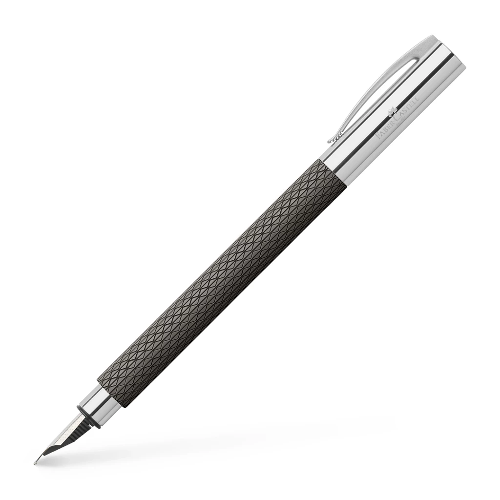 Faber-Castell Füllhalter Ambition OpArt Black Sand anthr. M