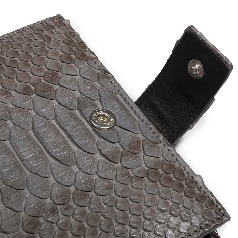 Terminplaner Python Leder Grau