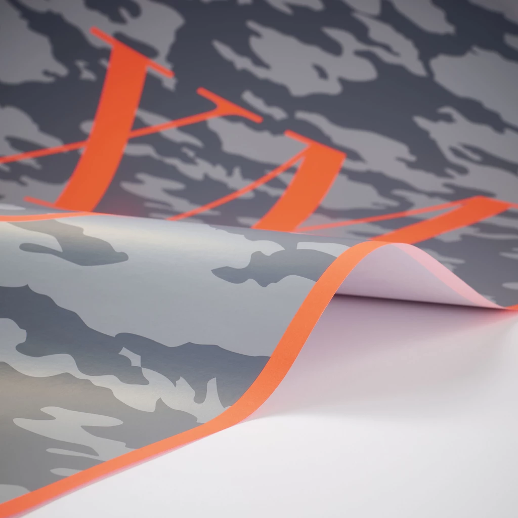 Geschenkpapier "XMAS" 3er-Set Camouflage