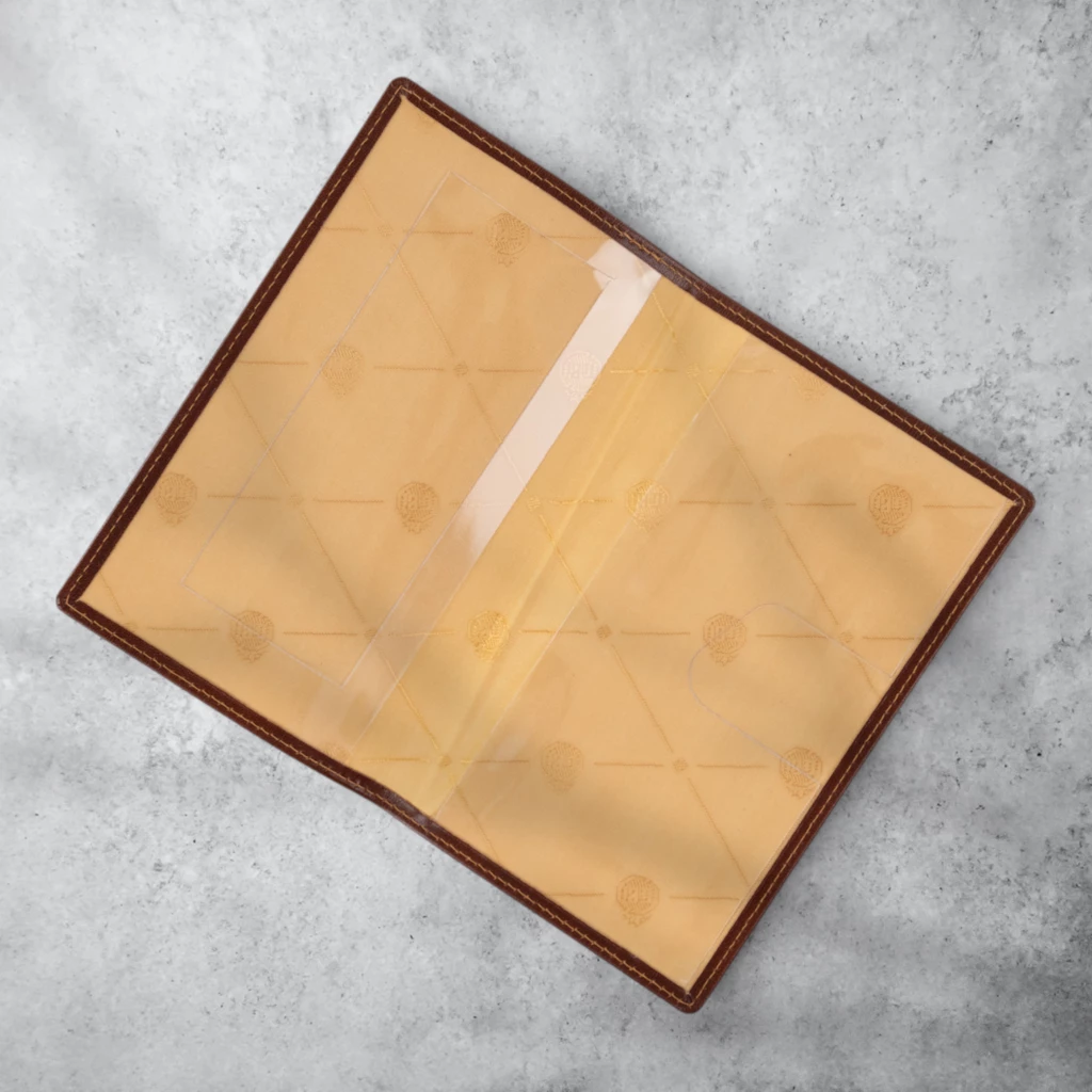 Planer Ausgabe No. 1 Rindvoll Verona Leder cognac-braun