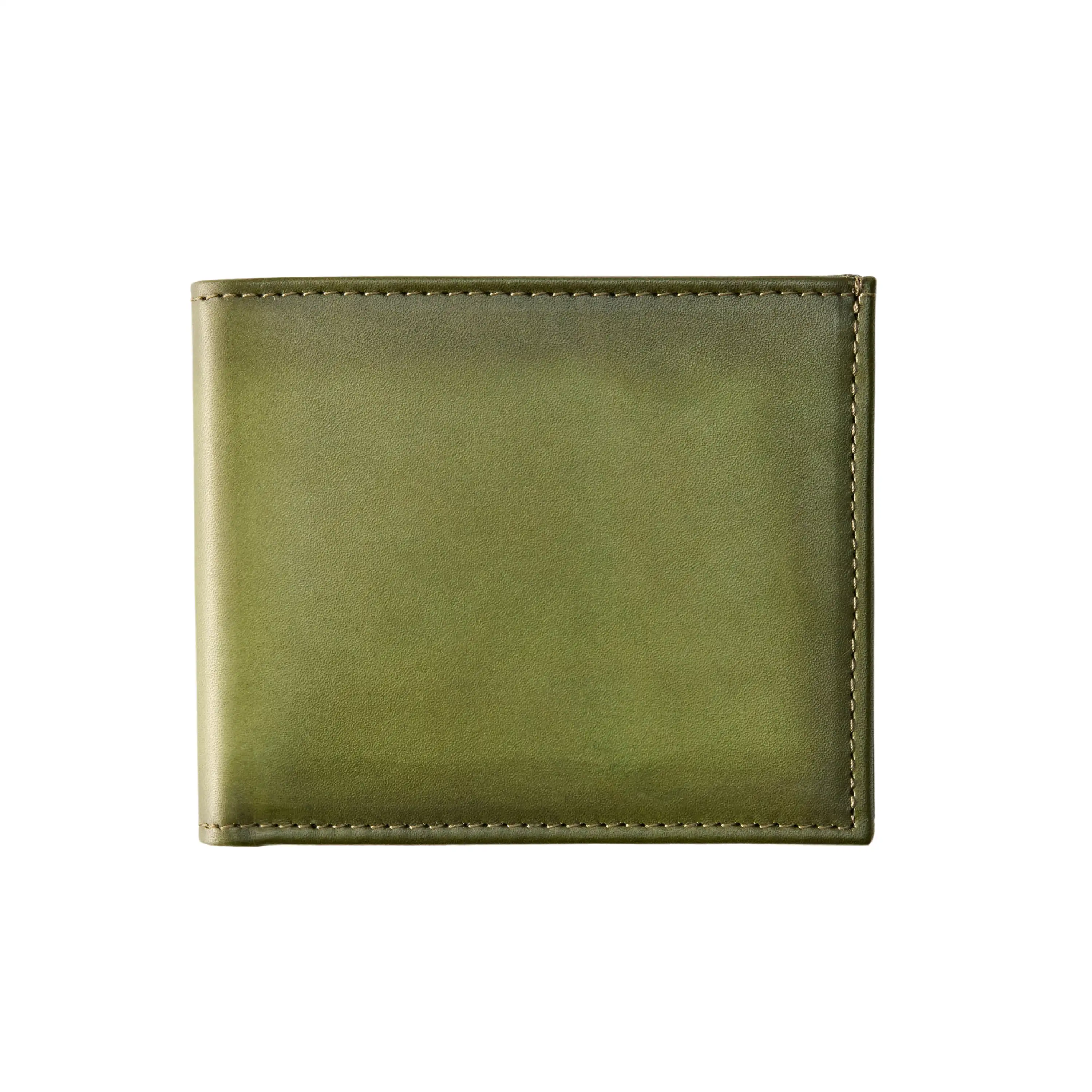 Leder Portemonnaie fr Karten Porto Cervo Olive
