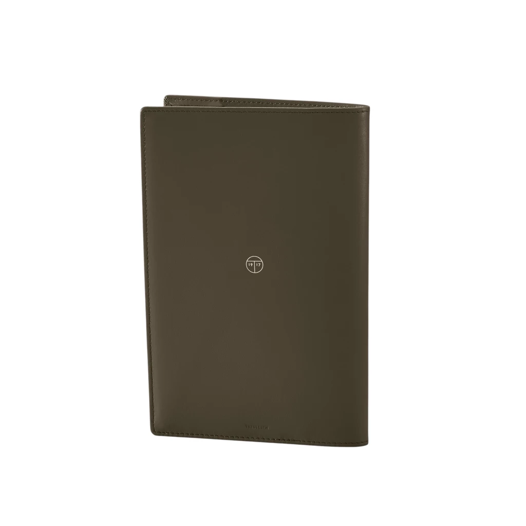 Treuleben Journal Jacket Leder Dunkelgrün