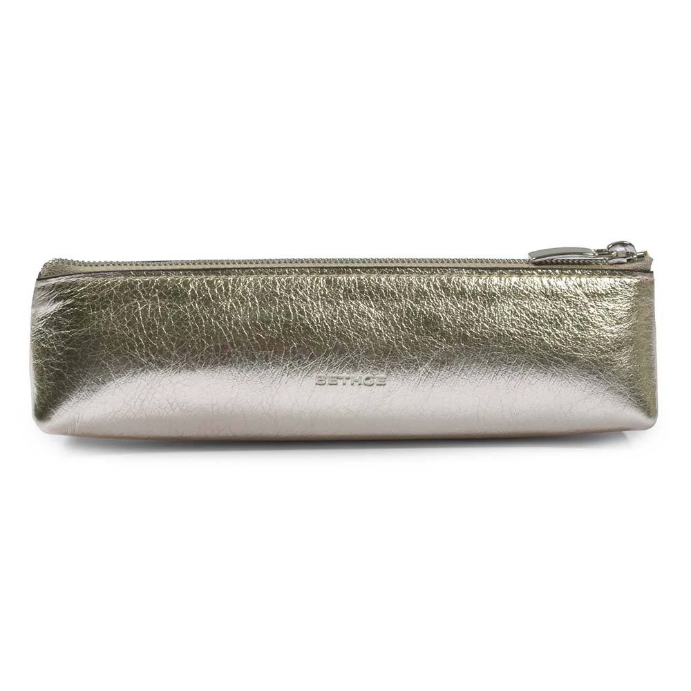 Federmappe Leder Platin