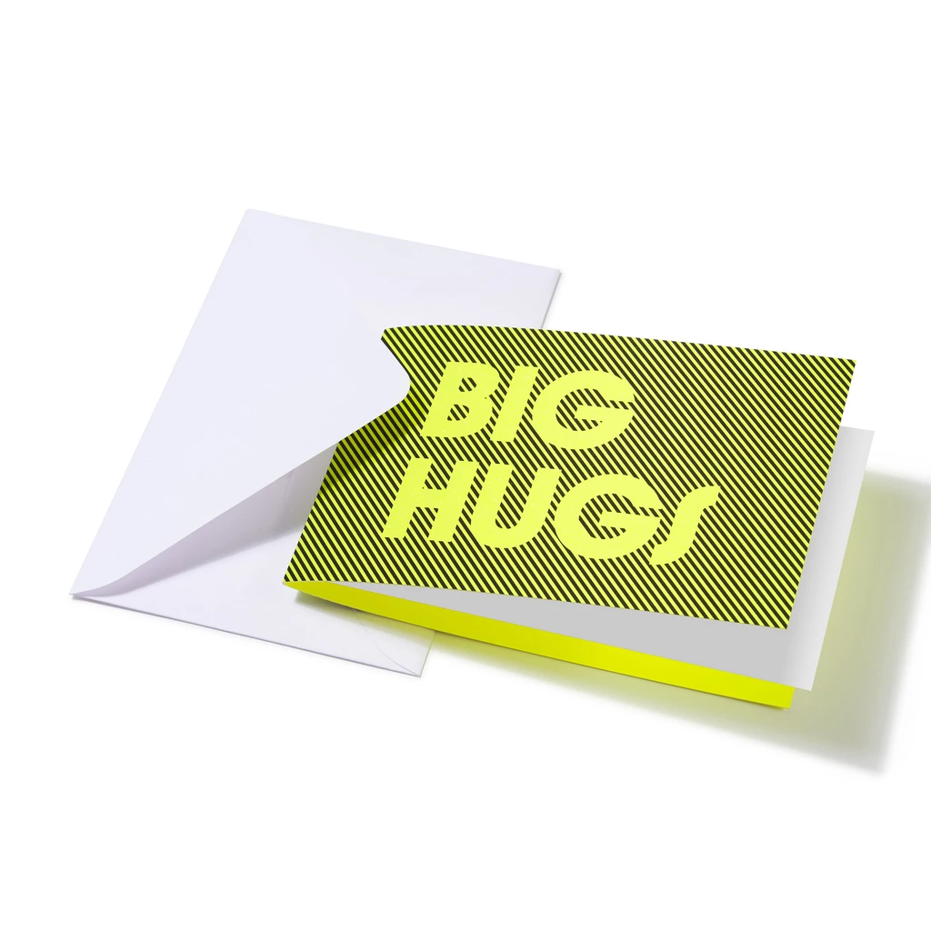 Grußkarte "Big Hugs" Glow