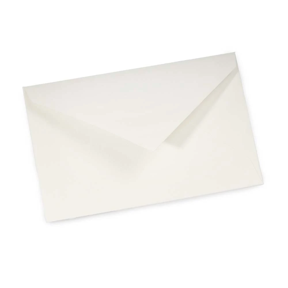 Klappvisitenkarten Set mit Umschlag Büttenpapier