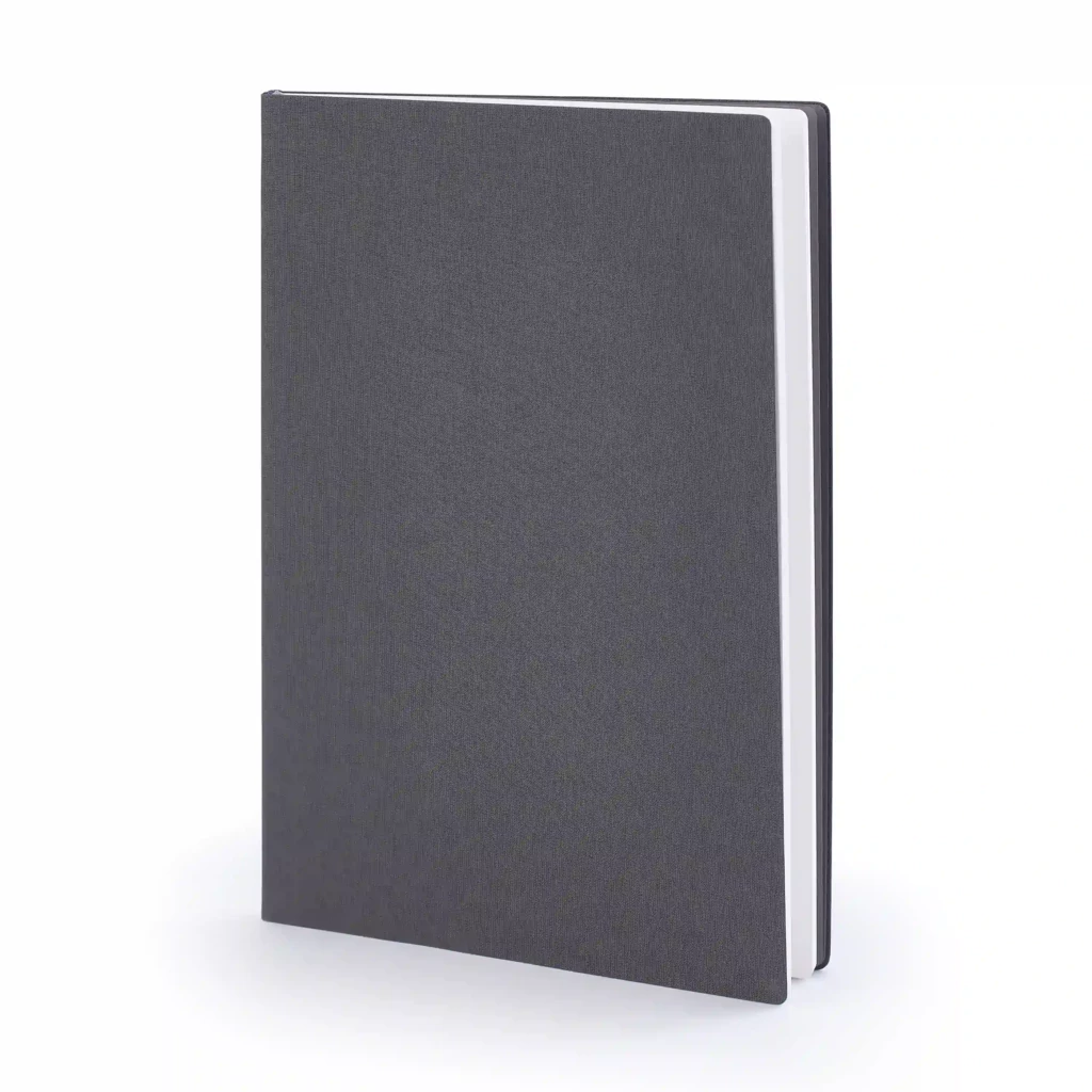 Leinen Notizbuch A4 blanko Granit