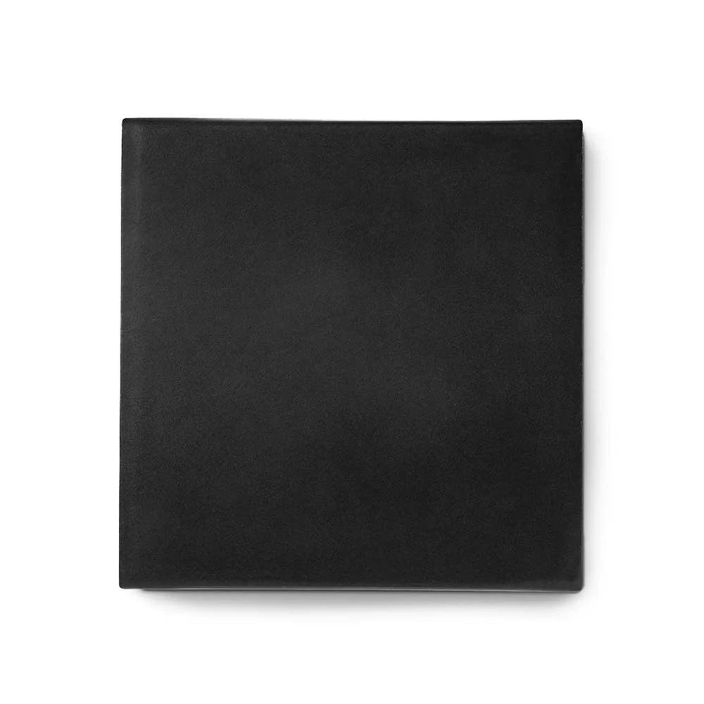 LEGENDÄR Etui quadratisch "ETWEE Square" Leder Schwarz