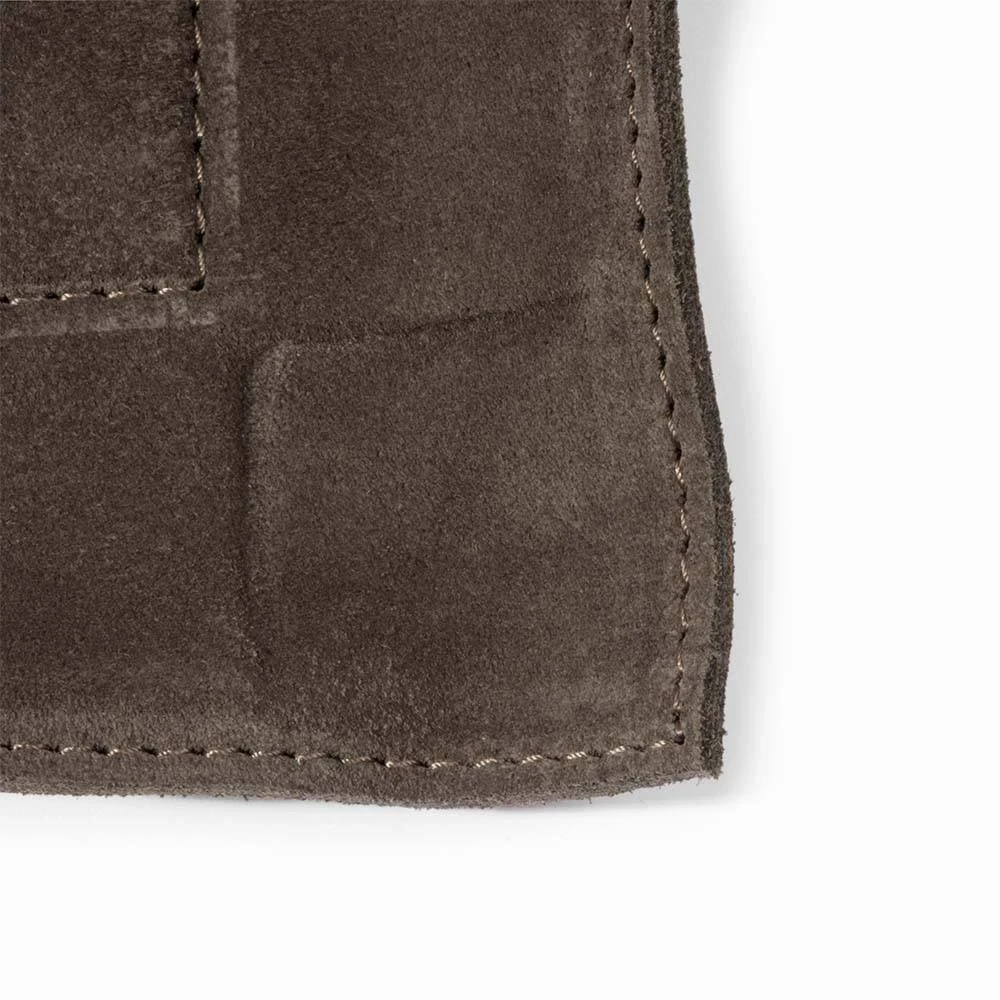 Taschenleerer Rechteckig Wildleder Lava