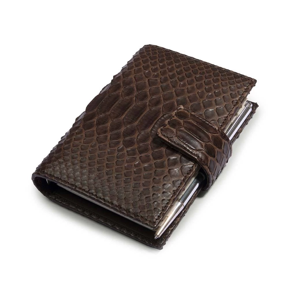 Terminplaner Python Leder Braun