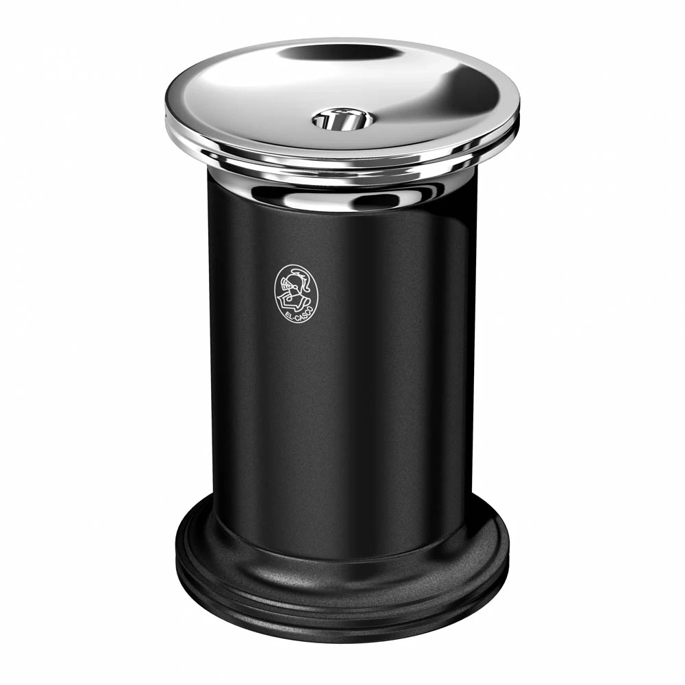 El Casco Anspitzer Zylinder M435 Schwarz Chrom