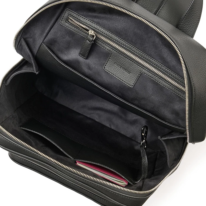 Rucksack Adri Leder Schwarz