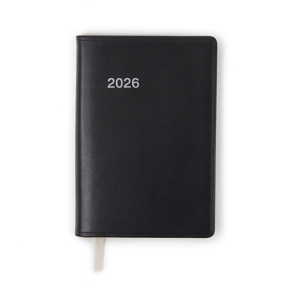 Ausgabe D Wochenkalender 2026 Verona schwarz Goldschnitt