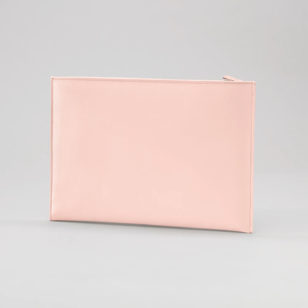 Treuleben Pouch Wallaby Leder Rosa