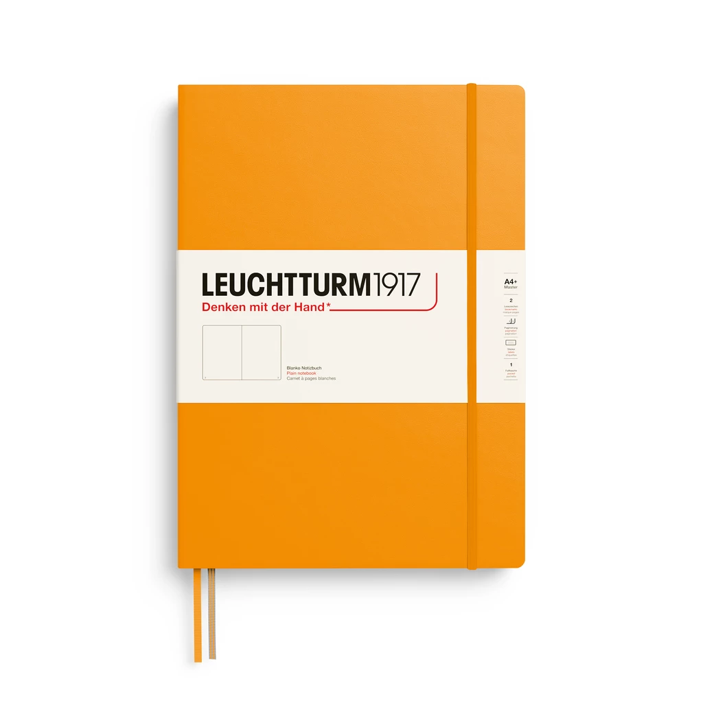 LT1917 Notizbuch Master Classic A4+, HC, blanko, Rising Sun