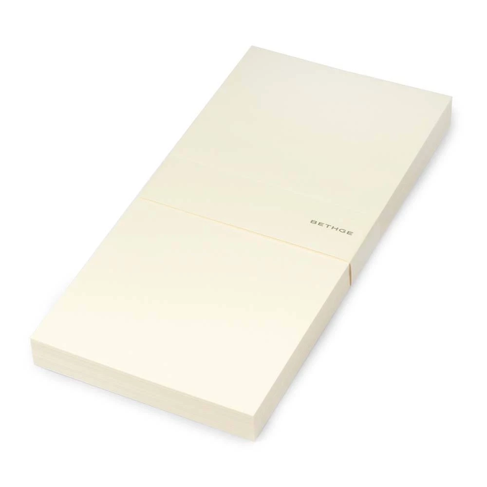Briefkarten DIN Lang Elfenbein – 50 Stück