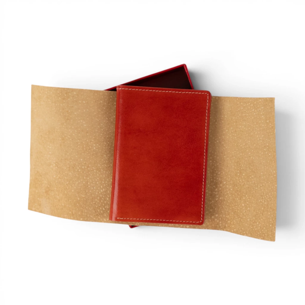 Lederhülle für TaschenkalenderAusgabe "G", Rindvollleder Nov