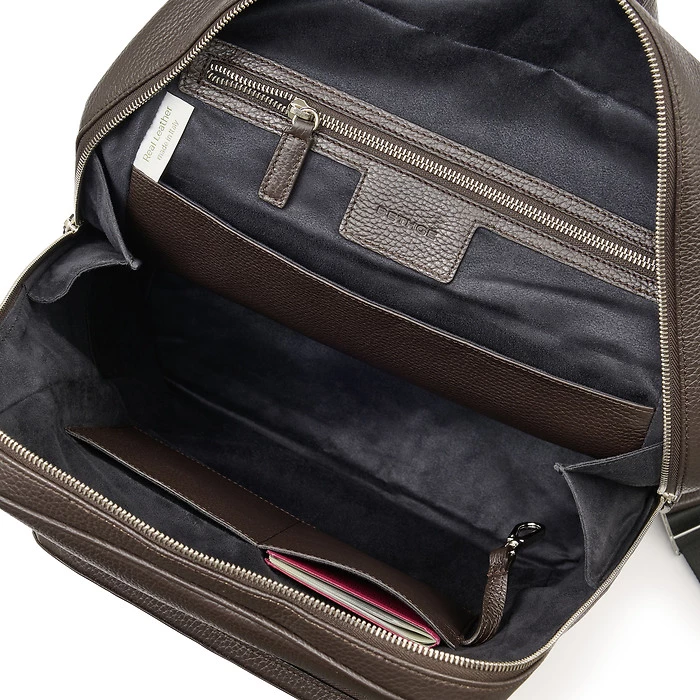 Rucksack Adri Leder Dunkelbraun
