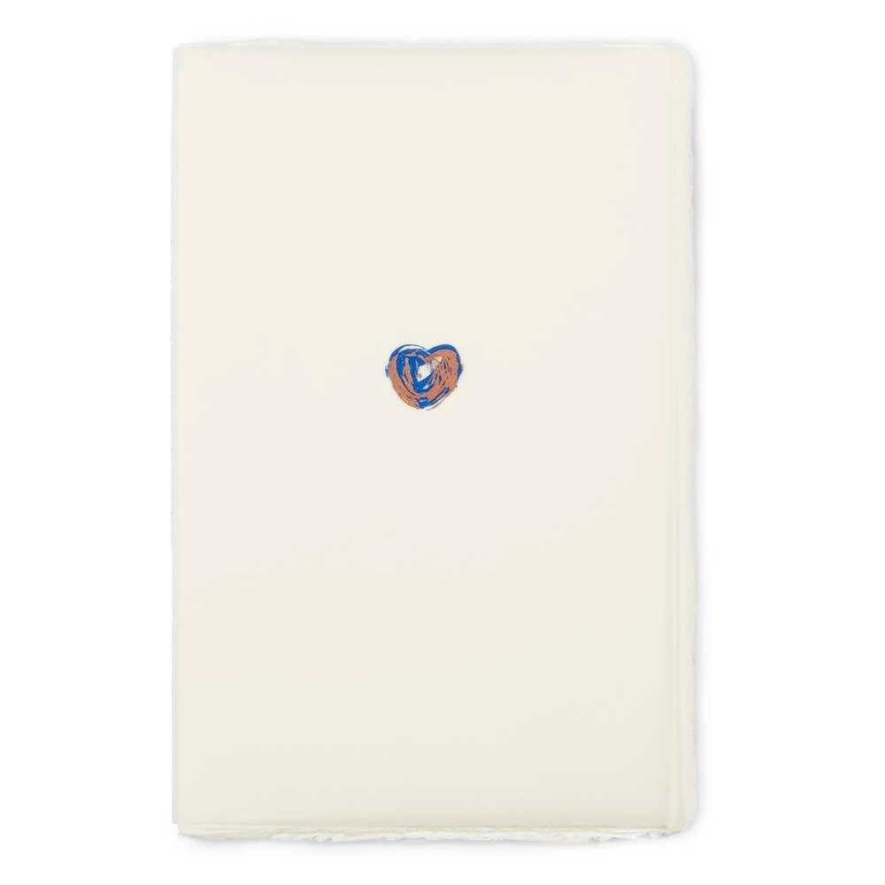 Grußkarte Petit Coeur Bütten