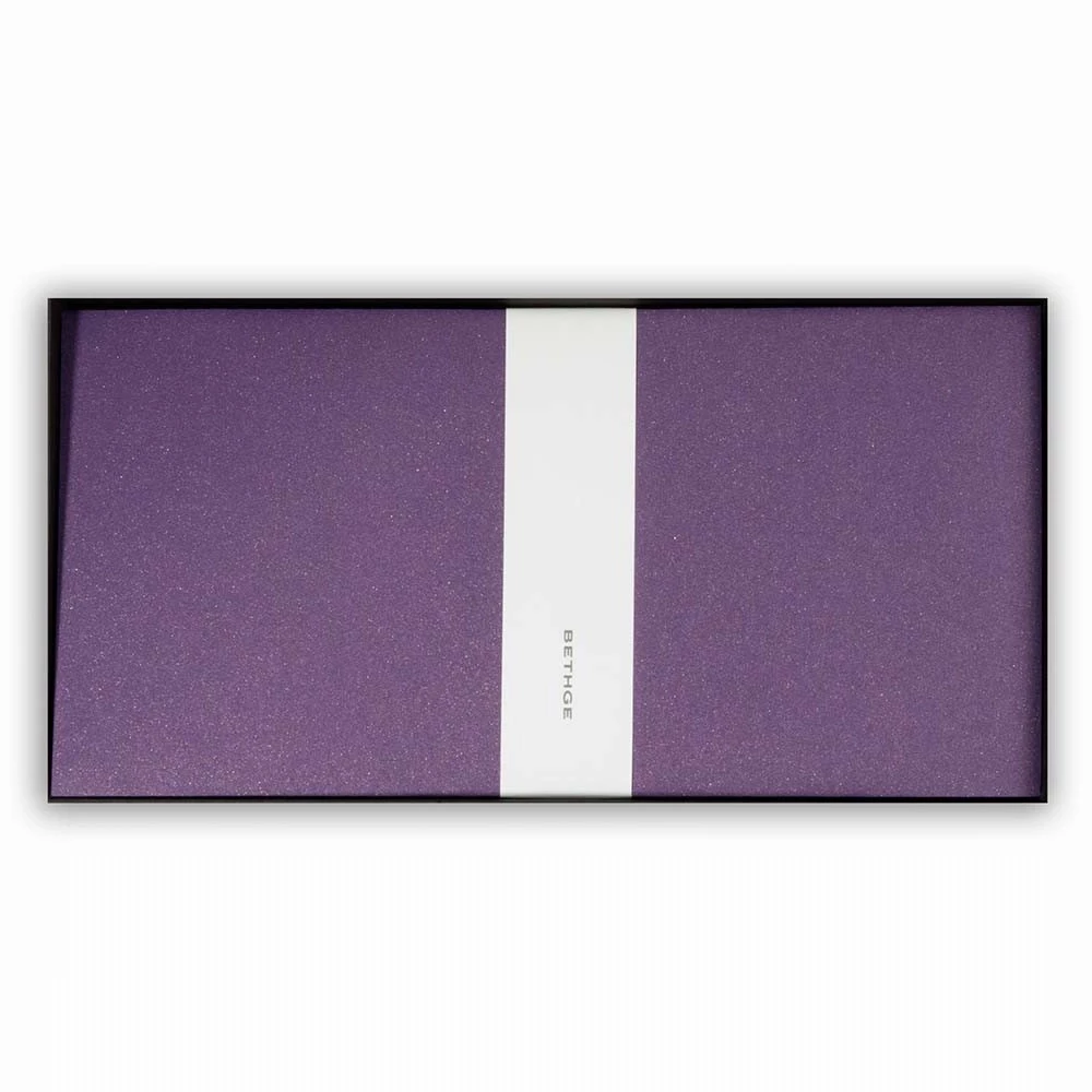 25 Umschläge Perlmutt violett DIN lang