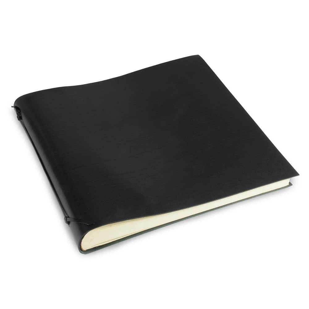 Leder Fotoalbum 50 Blatt Orange