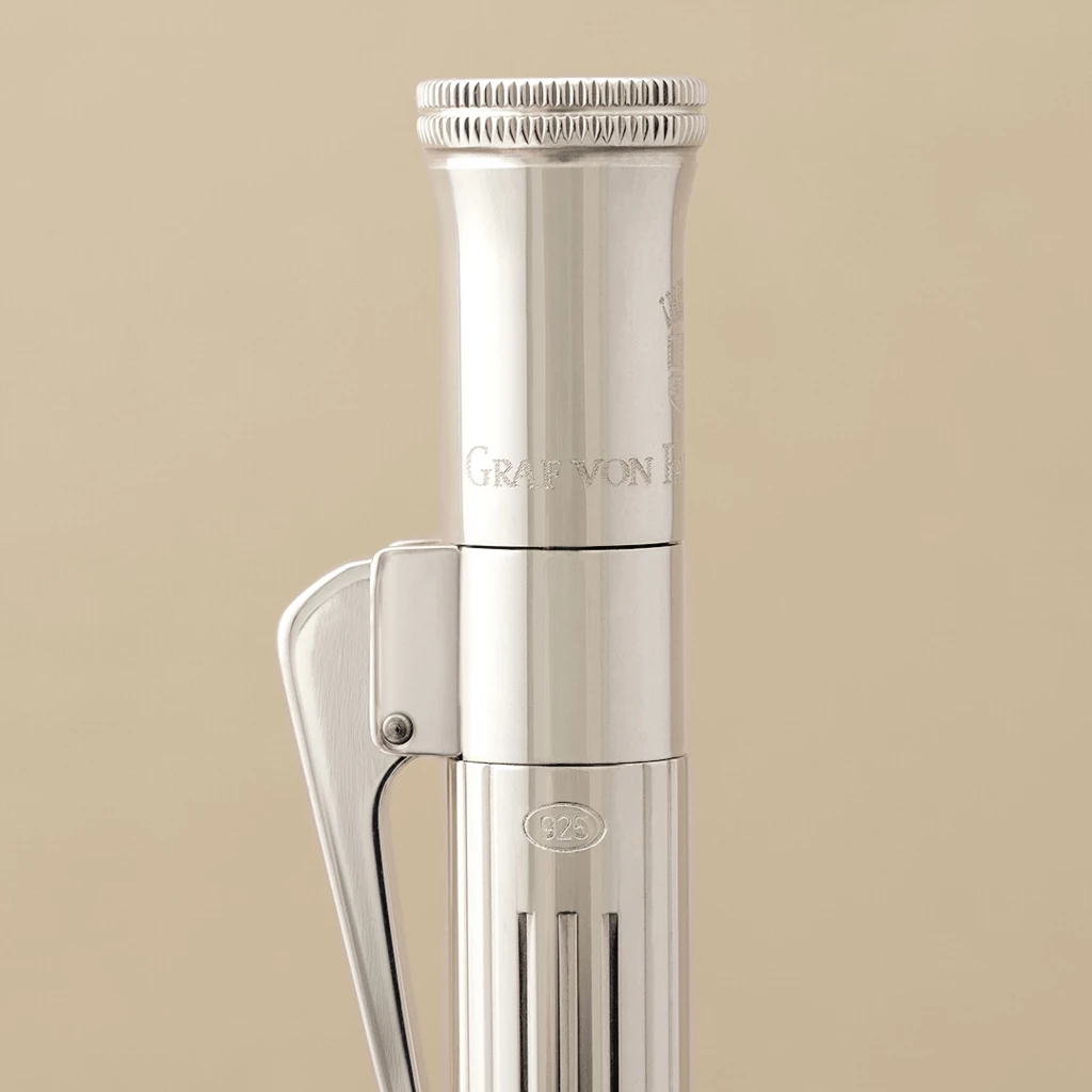 Graf von Faber-Castell Drehkugelschreiber Classic Silber