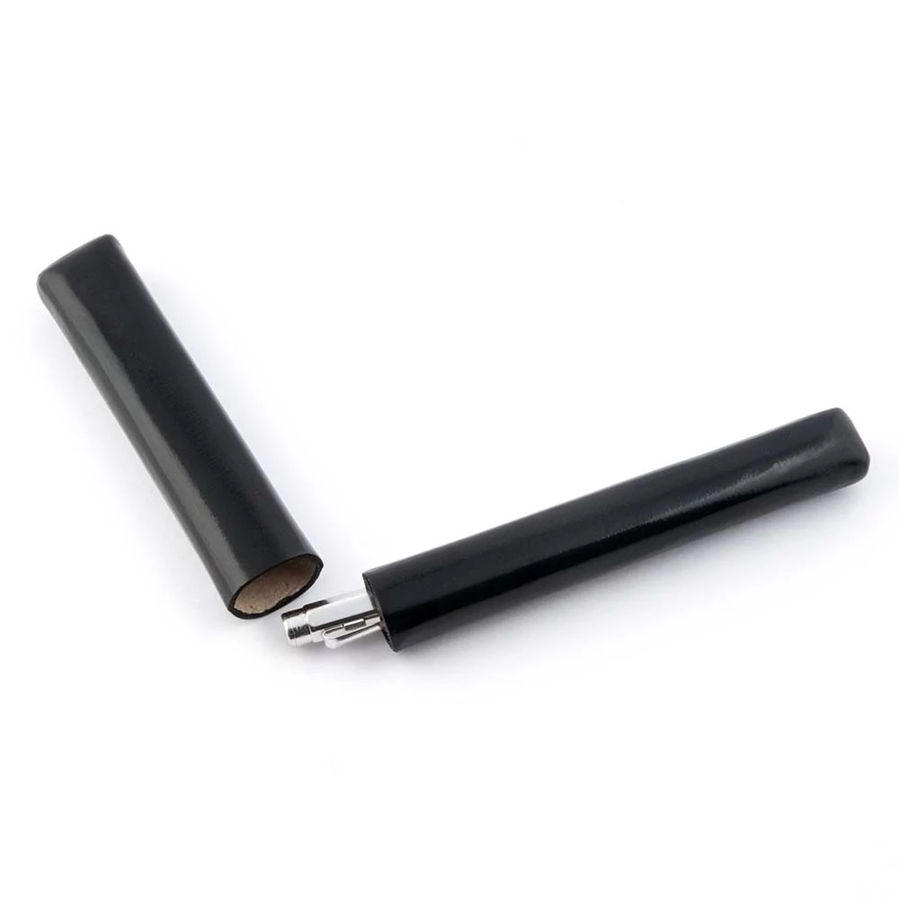 Stifteetui 1er Leder Schwarz