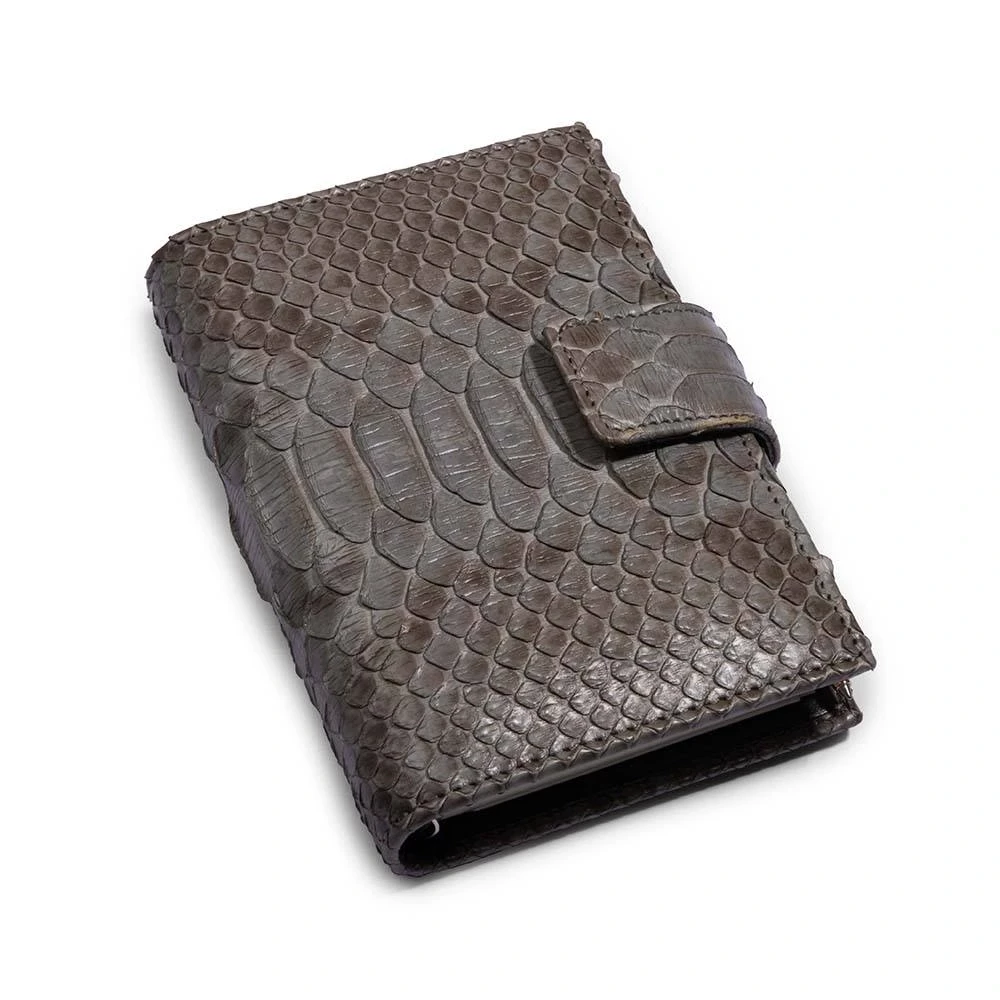 Terminplaner Python Leder Grau