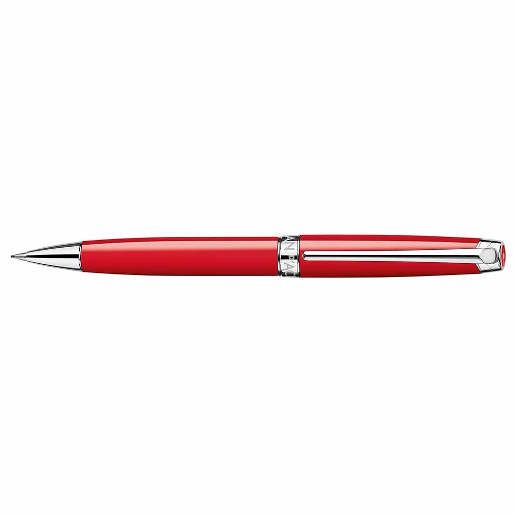 Caran d’Ache Drehbleistift Léman Scharlachrot Rhodiniert