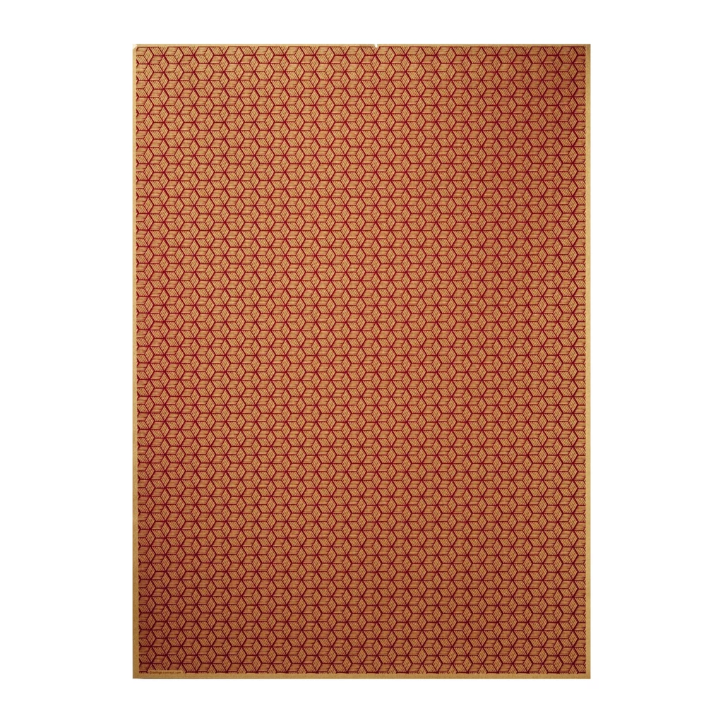 Geschenkpapier Bambus 3er-Set Gold