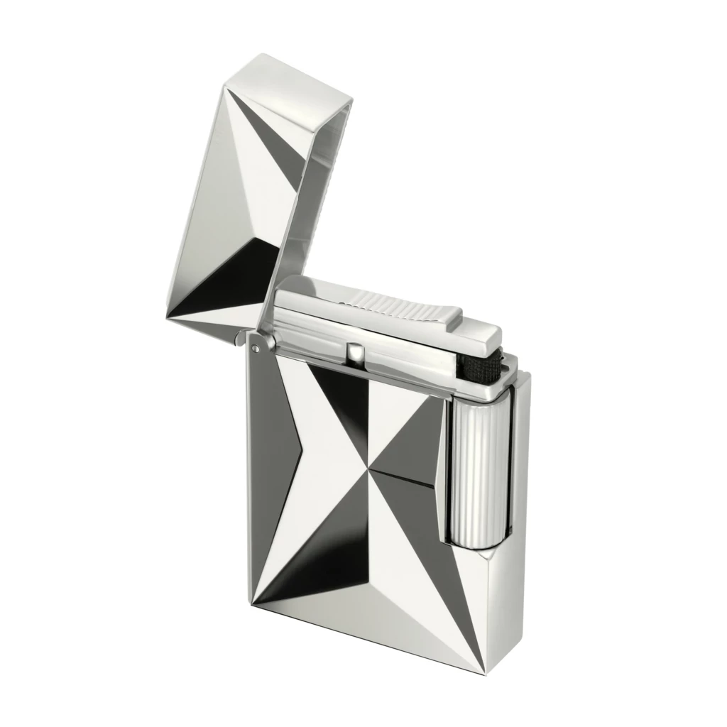 S.T. Dupont Feuerzeug LIGNE 2 FIRE X Silber