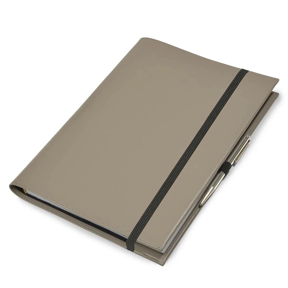Buchhülle A4 für Leuchtturm1917 Leder Taupe