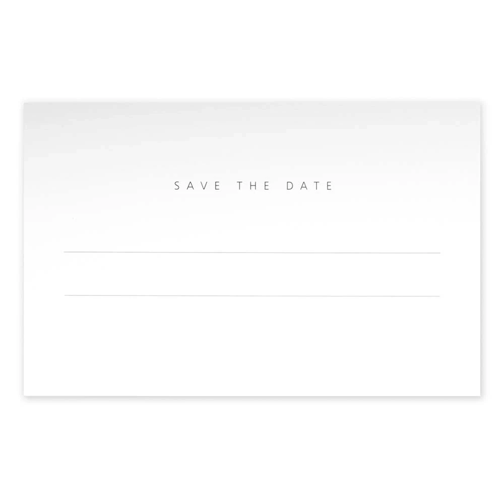 Grußkarte Save-the-Date-Karte Einladung Set BlancBlanc