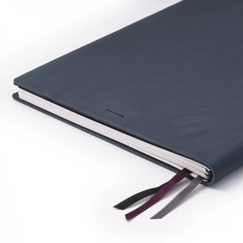 Whitebook XLX Lederhülle Calf Soft Navy