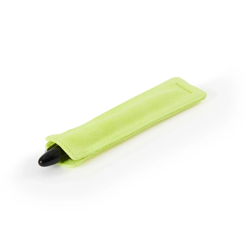 Stifteetui 1er Brushed Leder Yellow