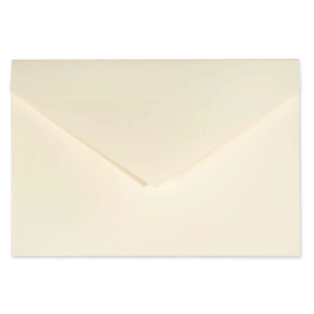 Umschlagmappe Karton Ivory