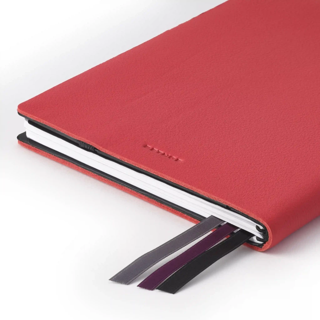 Whitebook MX Lederhülle Rot