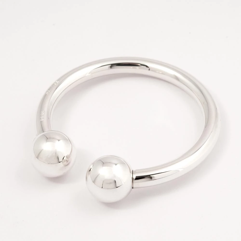 Schlüsselring Kugeln 925 Silber