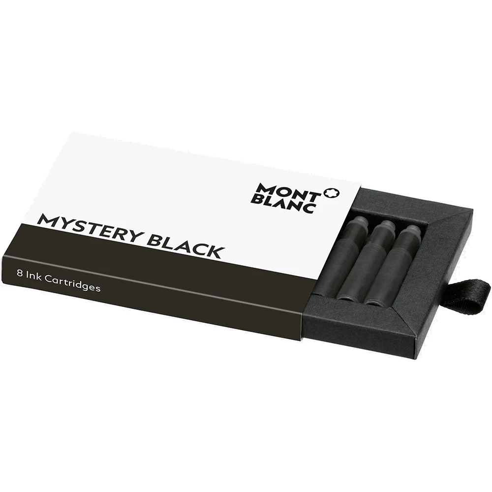 Montblanc Tintenpatronen Mystery Black 8 Stück