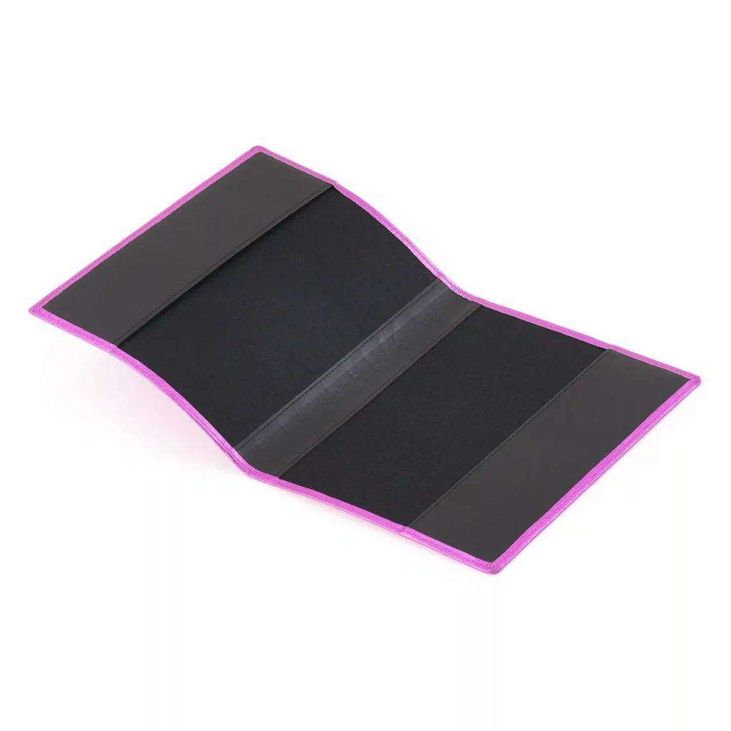 Buchhülle A5 Wild Leder Pink