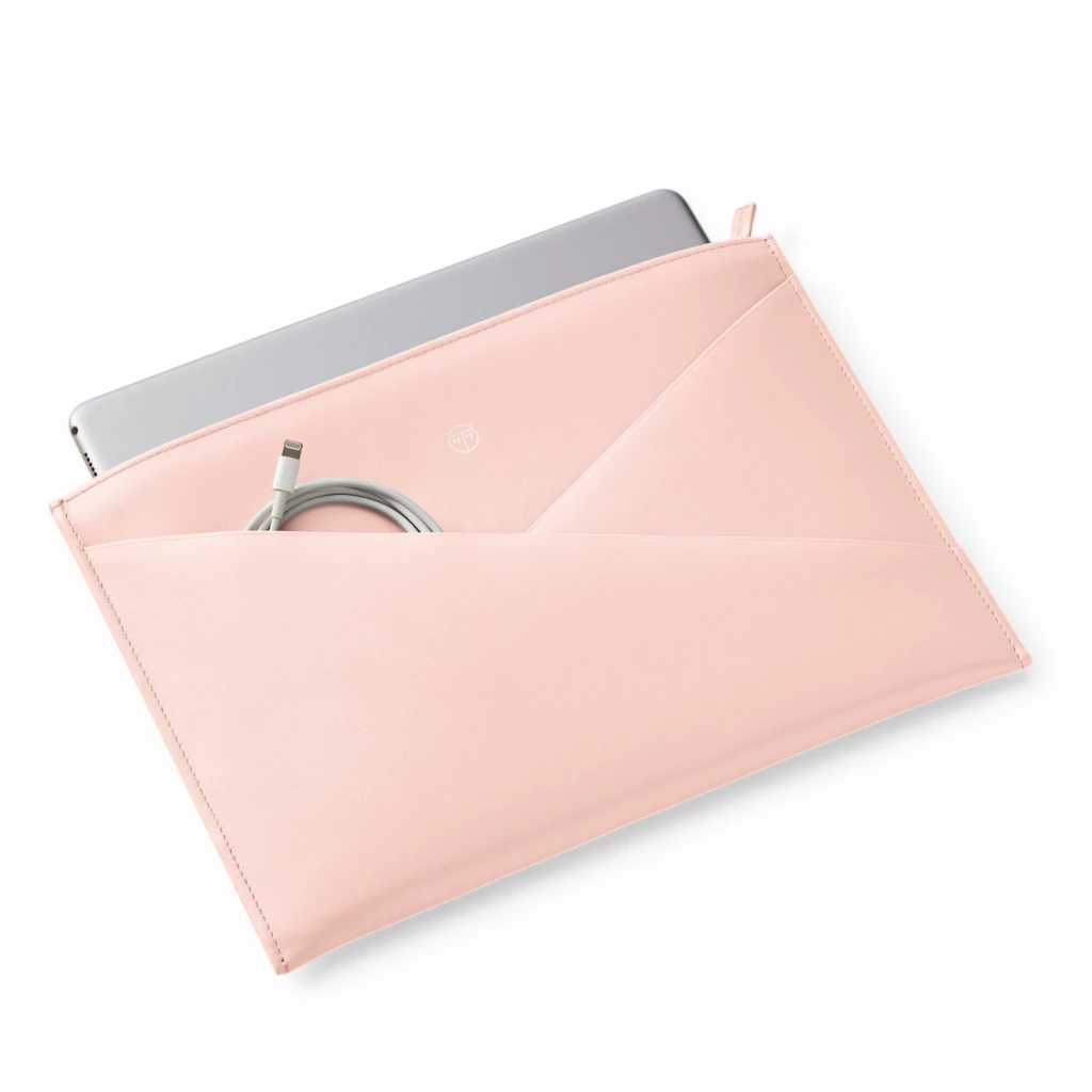 Treuleben Pouch Wallaby Leder Rosa