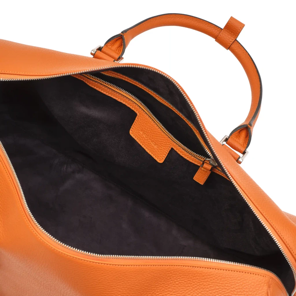 Reisetasche Adri Leder Orange