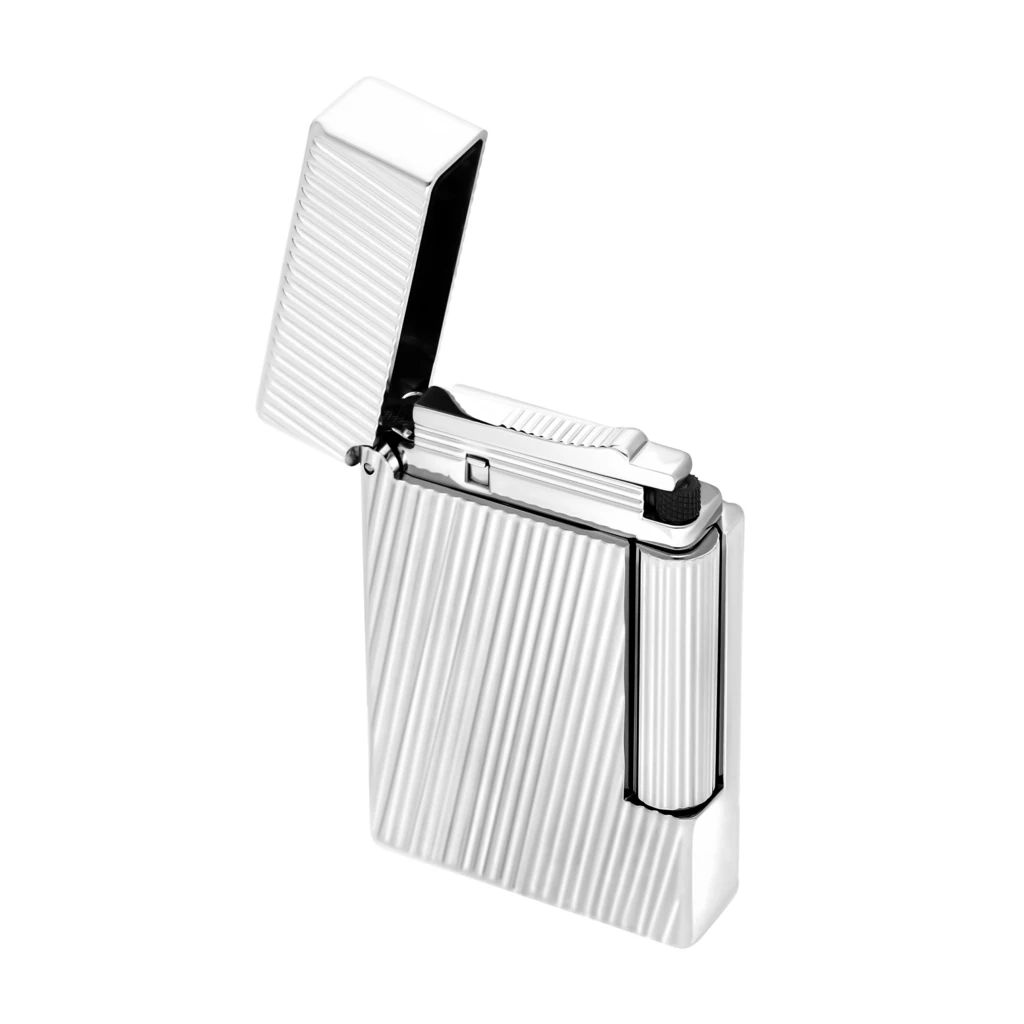 S.T. Dupont Feuerzeug INITIAL Silber