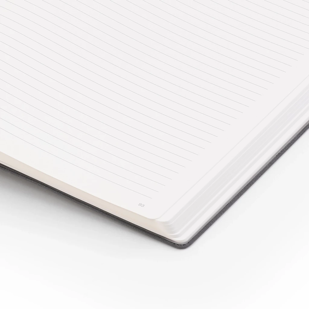 Leinen Notizbuch A4 liniert Navi