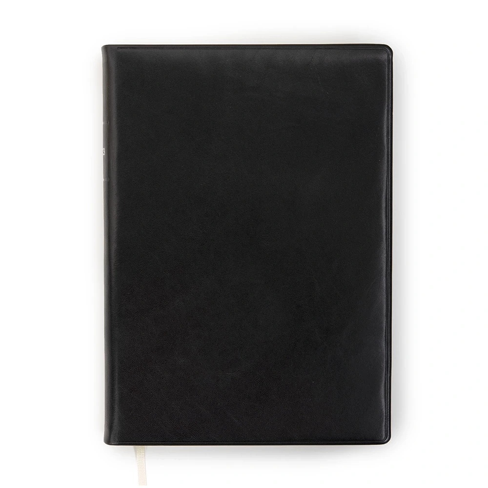 Konsul Wochenkalender 2026 TeBeskin Kunstleder onyx-schwarz
