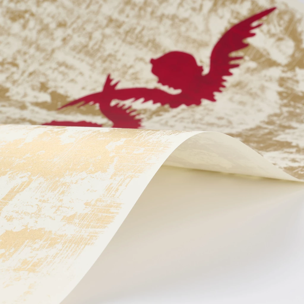 Geschenkpapier Engelsschar 3er-Set