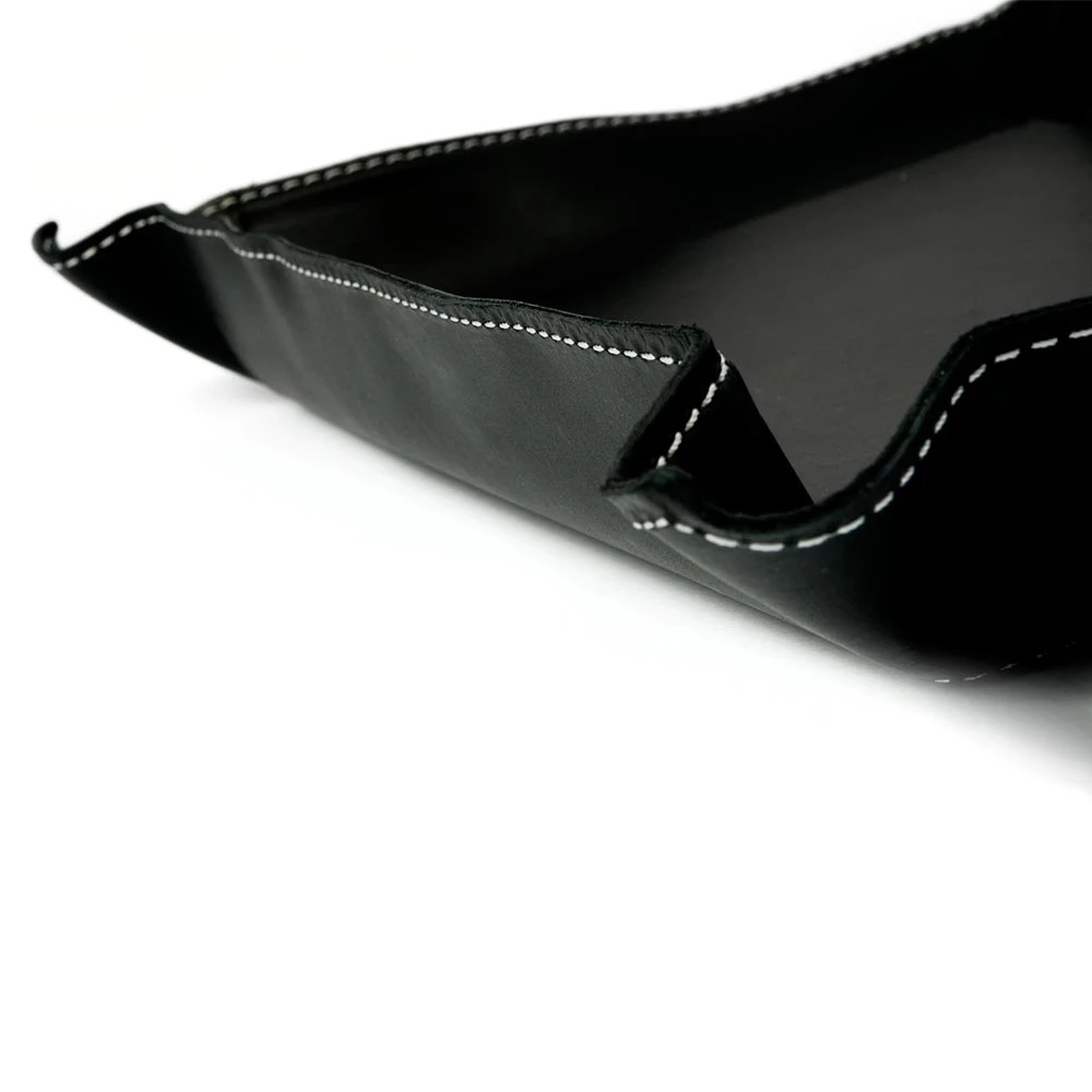 leder_taschenleerer_rechteckig_5 Taschenleerer rechteckig, Leder, 32x24 cm, Clay