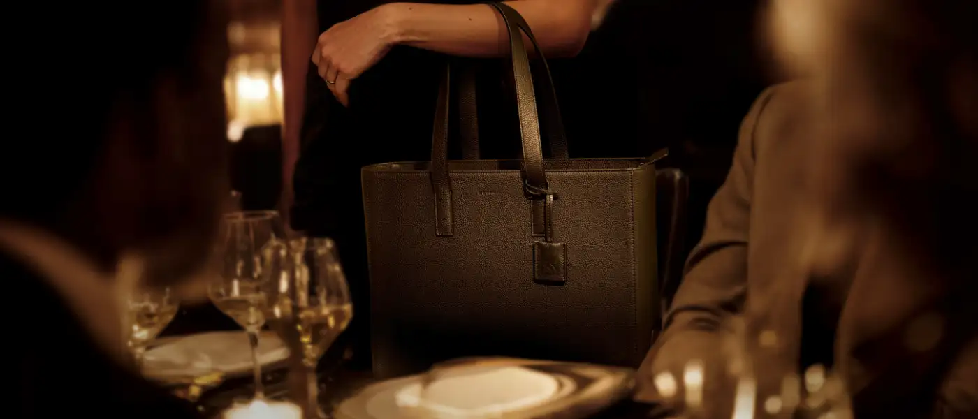 Business Shopper Leder braun